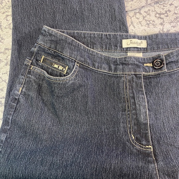 JESSICA SPORT DARK DENIM JEANS - Picture 2 of 5